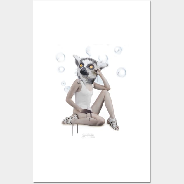 Dreamanimals: Lemur Wall Art by LEGADOVISUAL